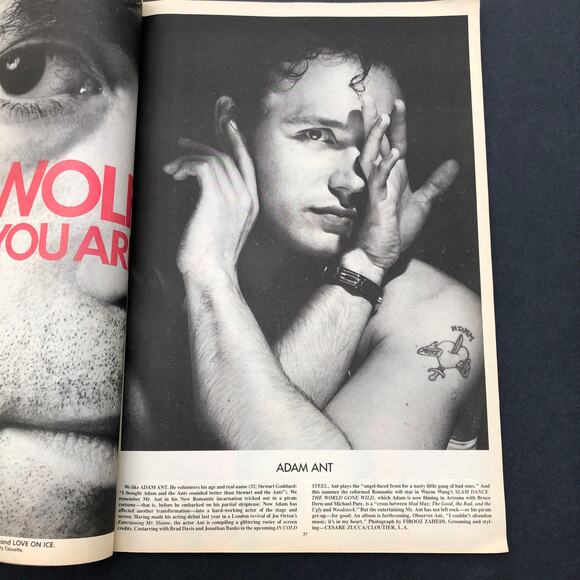 INTERVIEW Robert Townsend WARHOL May 1987 magazine Mary Stuart Masterson - Picture 8 of 15